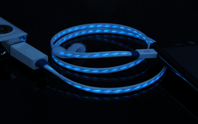Running LED Light Lightning Cable