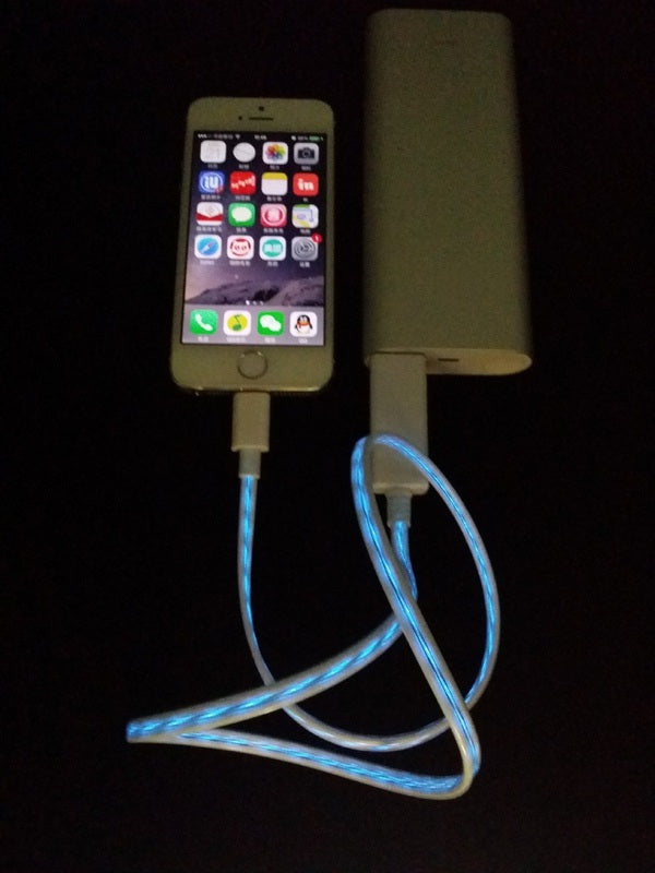 Running LED Light Lightning Cable