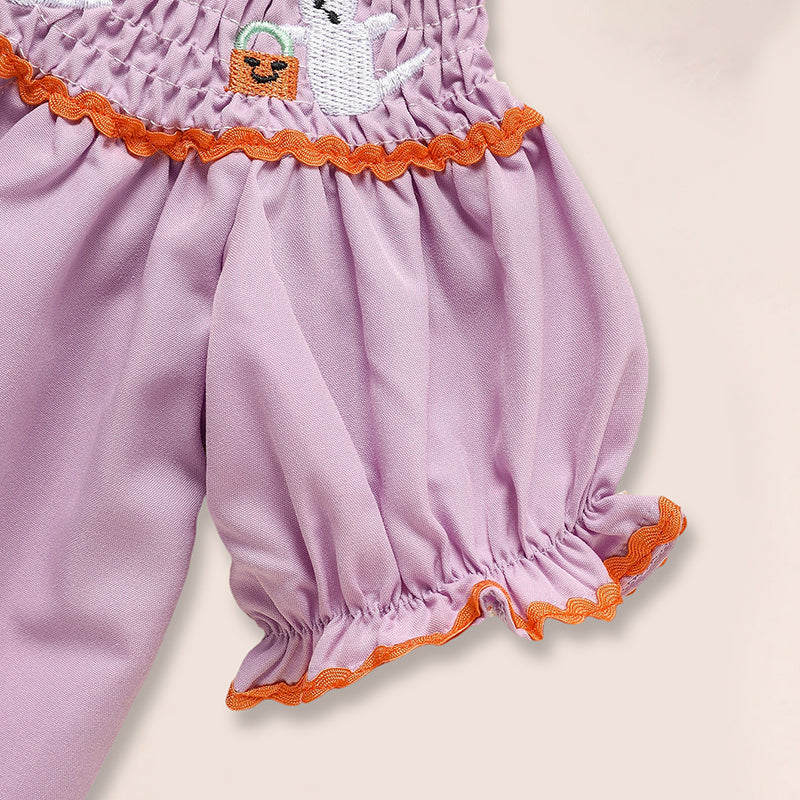 A Cute Embroidered Dress For A Baby Girl