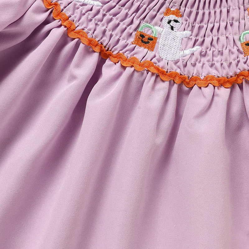A Cute Embroidered Dress For A Baby Girl