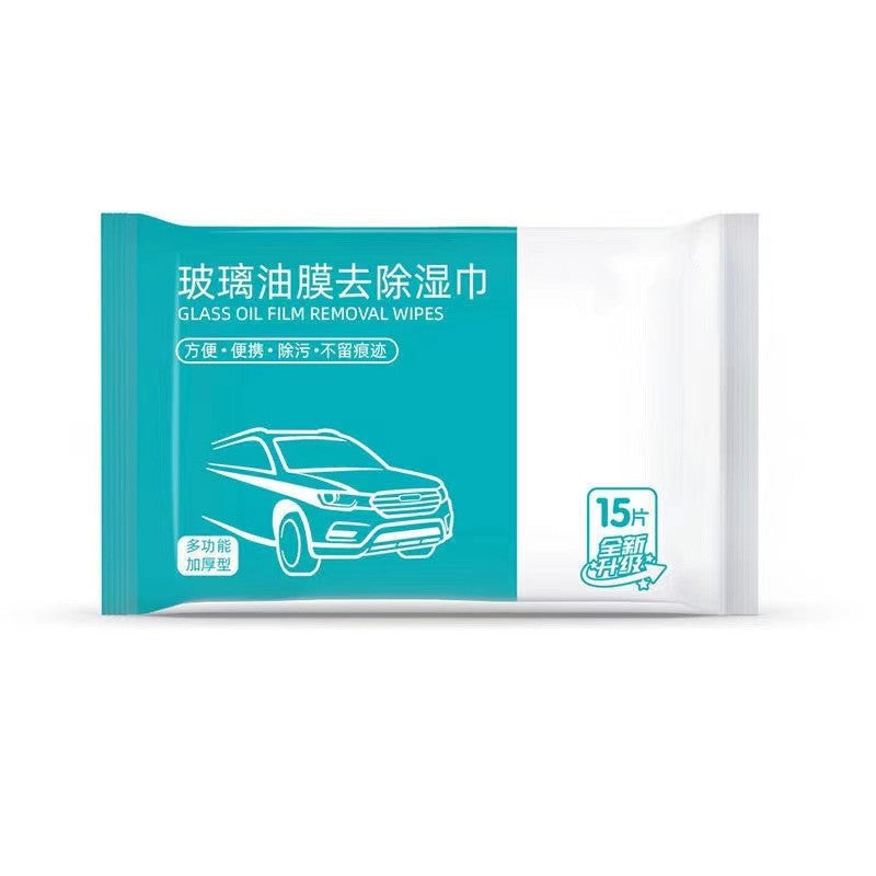 Auto Glass Cleaner Wipes for Windshield Stain Removal Disposable