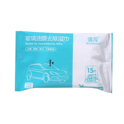 Auto Glass Cleaner Wipes for Windshield Stain Removal Disposable