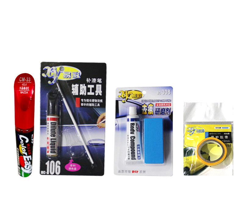 Car touch-up marker for DIY scratch repair