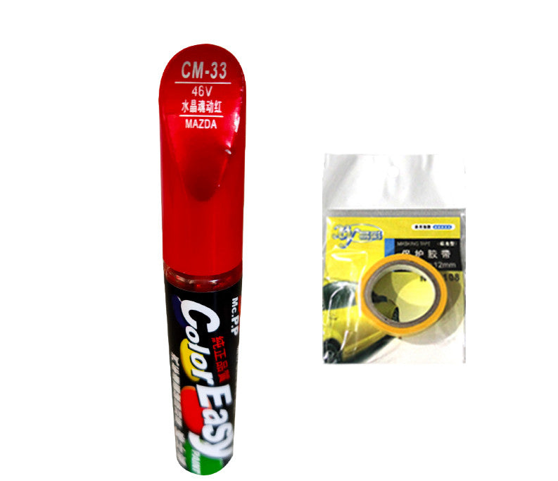 Car touch-up marker for DIY scratch repair