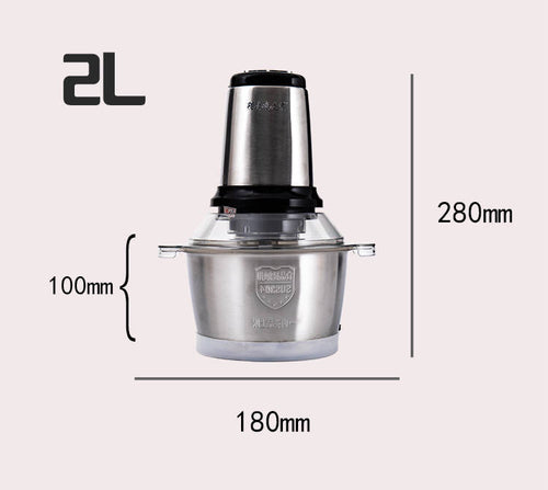 Portable electric meat mincer for home use