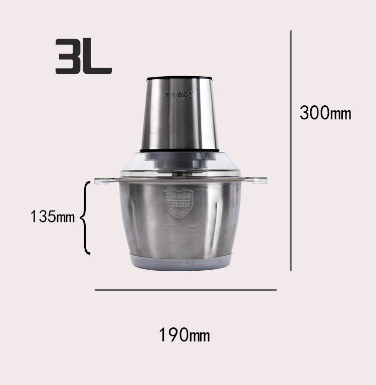 Portable electric meat mincer for home use