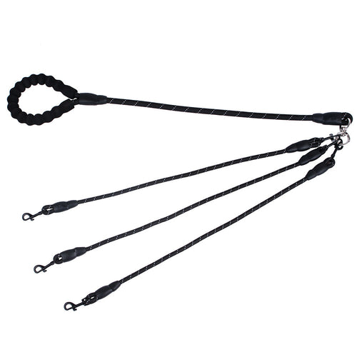 Durable Triple-Use Canine Lead for Golden Retrievers