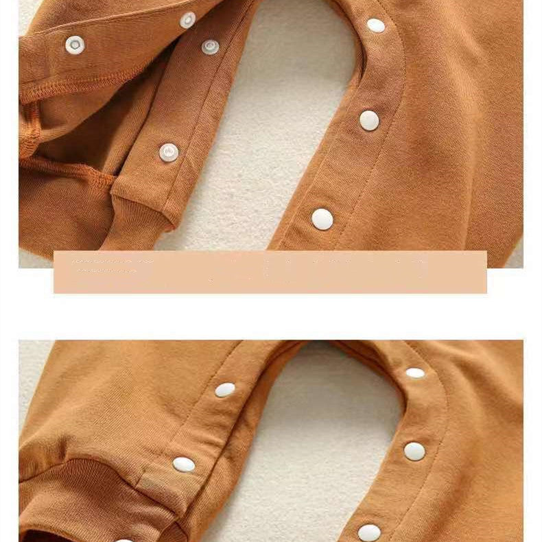 Cozy Infant Knit Jumpsuit For Seasonal Wear