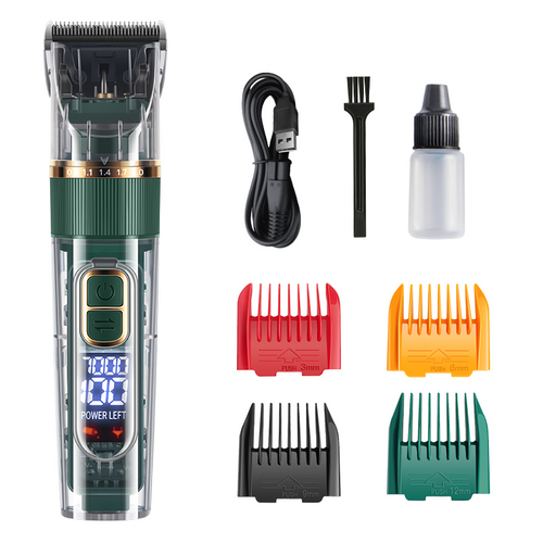 Pet Grooming Clipper for Cats Dogs Rabbits Waterproof Fur Trimming Kit