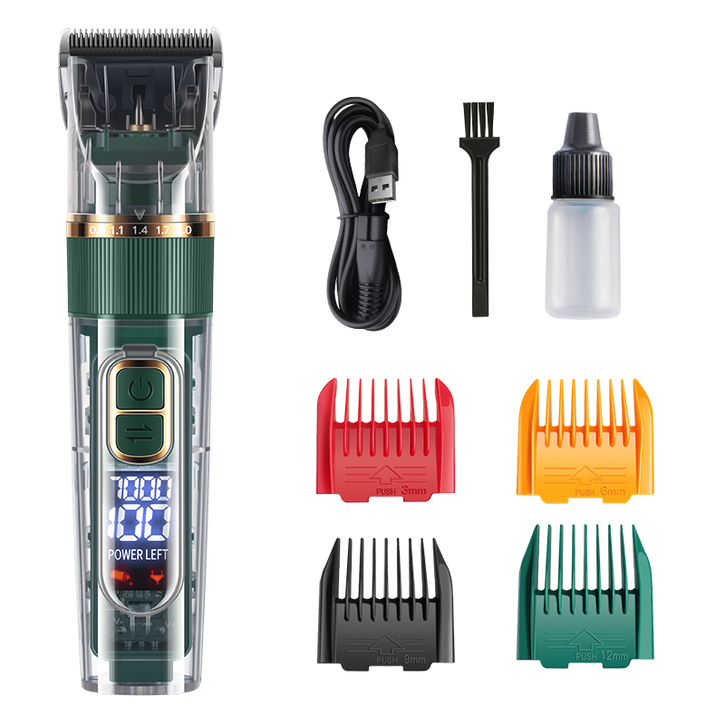 Pet Grooming Clipper for Cats Dogs Rabbits Waterproof Fur Trimming Kit