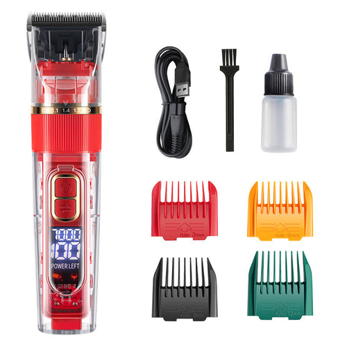 Pet Grooming Clipper for Cats Dogs Rabbits Waterproof Fur Trimming Kit