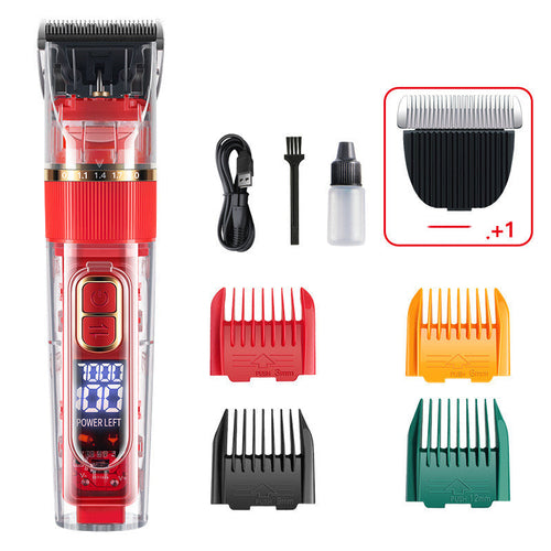Pet Grooming Clipper for Cats Dogs Rabbits Waterproof Fur Trimming Kit