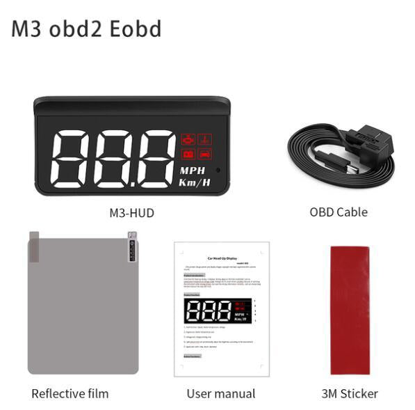 Auto HUD GPS OBD2 Projector for Vehicle M3 Model
