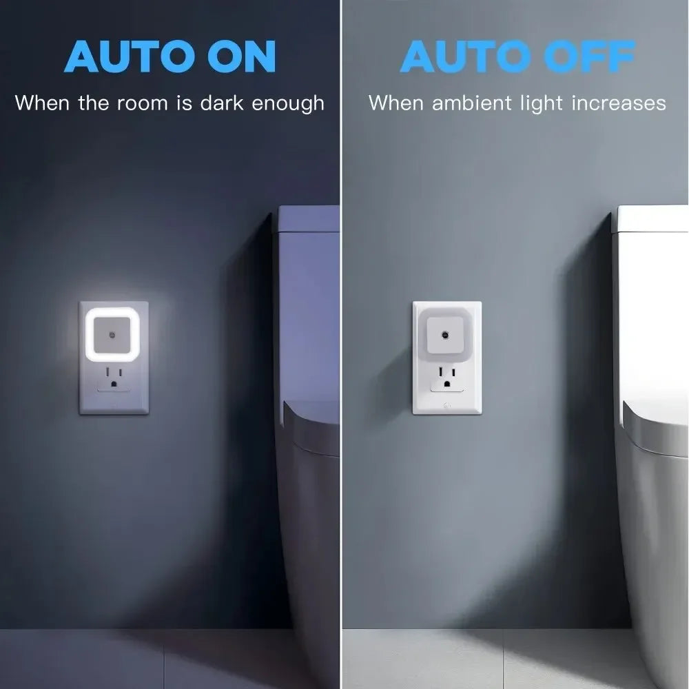 1pc Intelligent LED Induction Light Automatically Lights Up At Night,