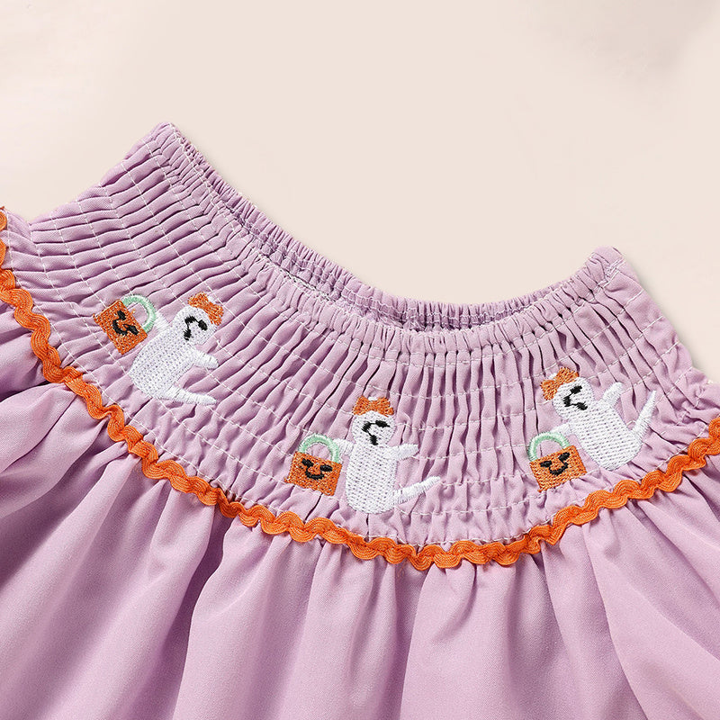 A Cute Embroidered Dress For A Baby Girl